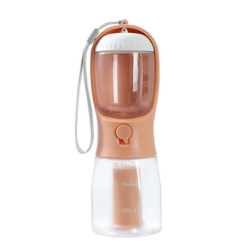 Dog Water Cup Drinking Food Garbage Bag Three-in-one Portable Small Multi-functional Pet Cups