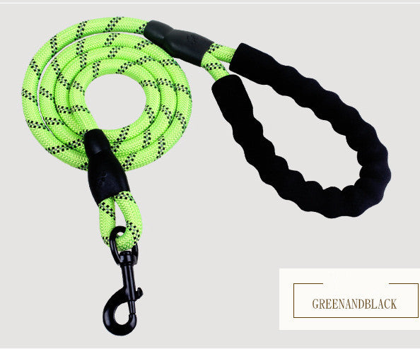 Reflective Dog Leash Nylon Pet Dog Leash Rope For Small Medium Large Dogs Walking Training