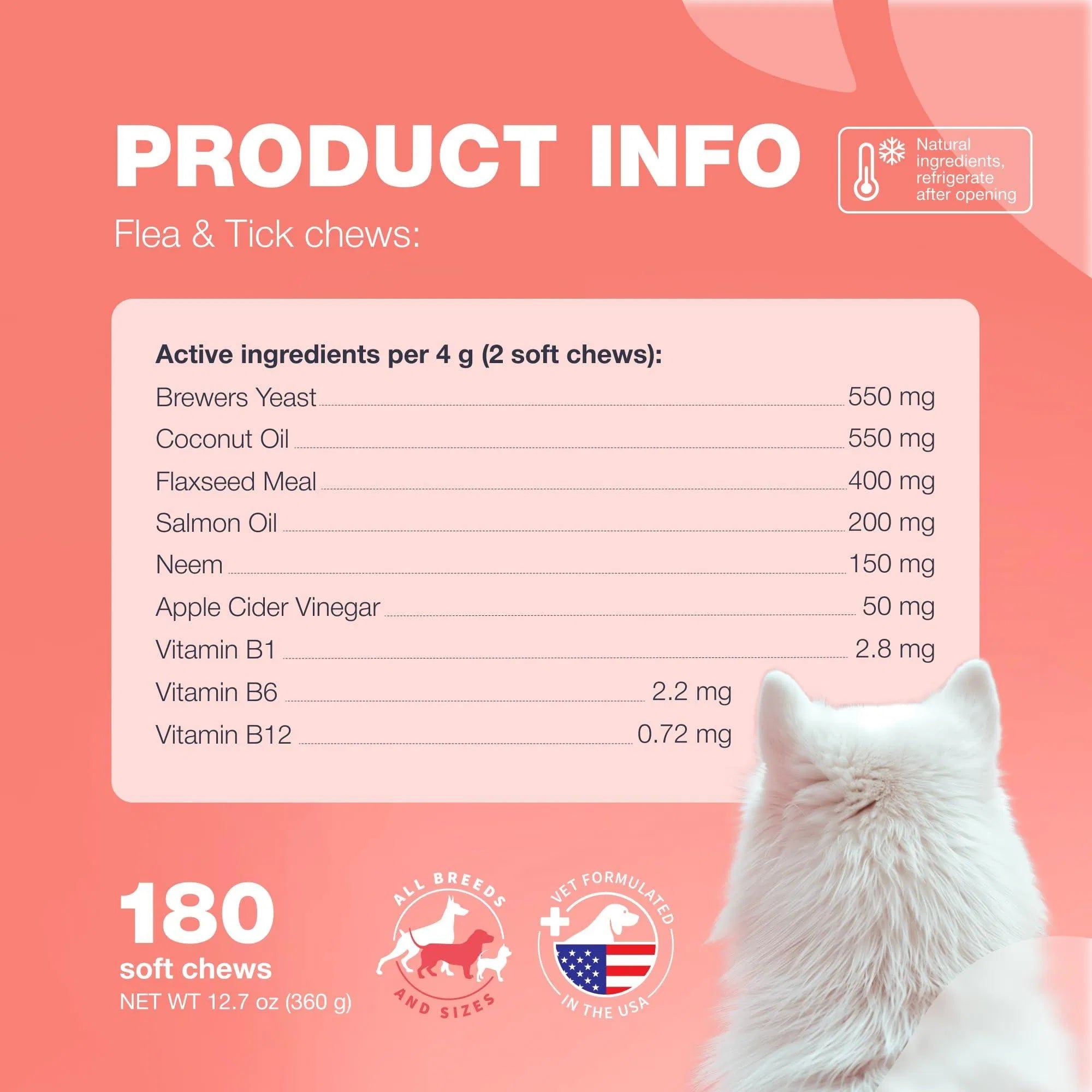 Flea & Tick Treatment Chews for Dogs