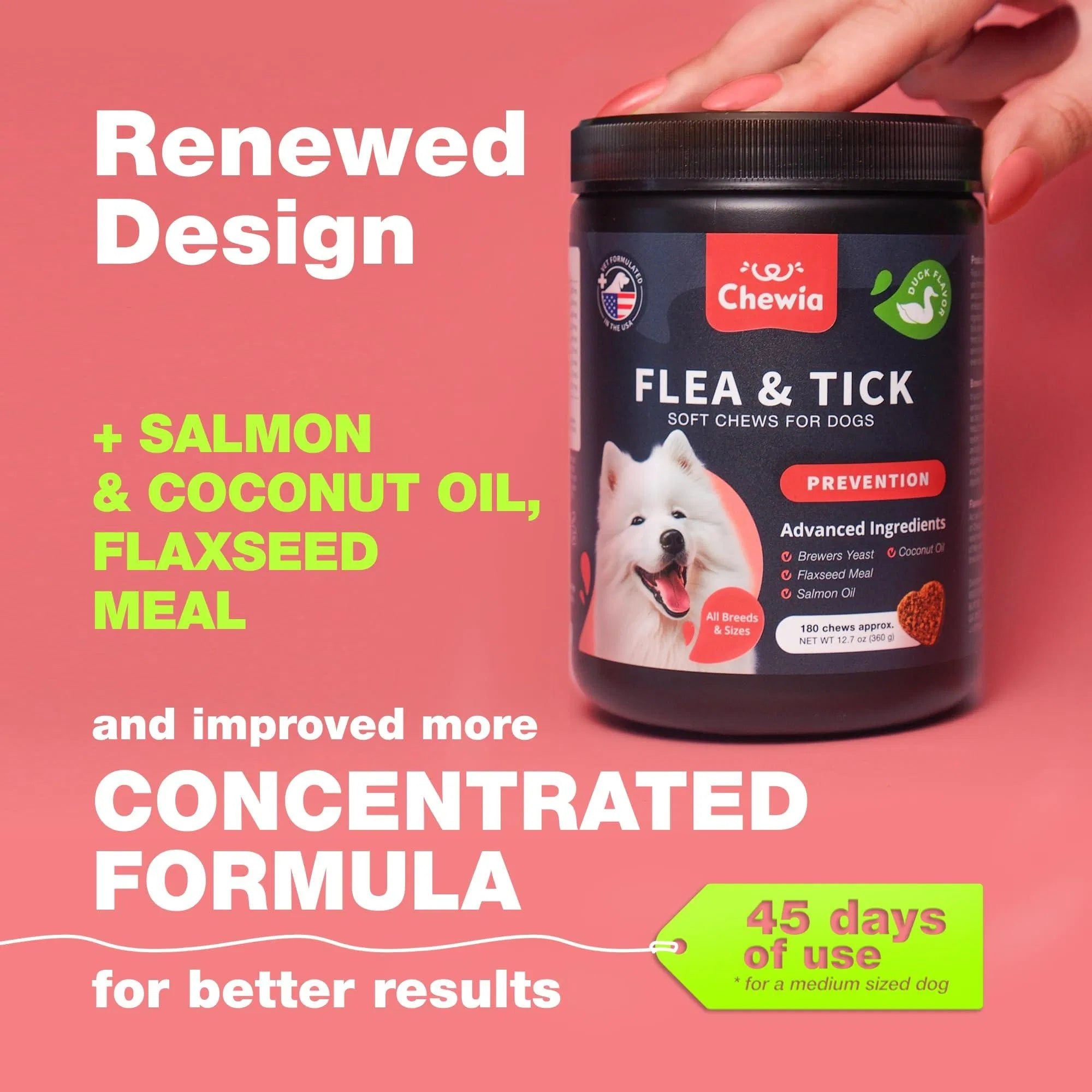 Flea & Tick Treatment Chews for Dogs