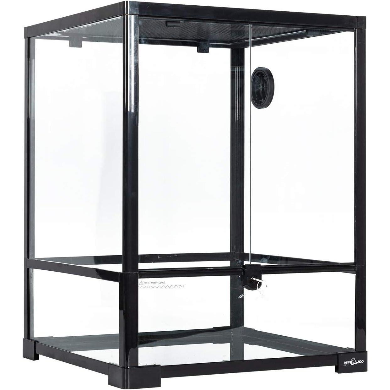 Front-opening Double-hinged Door With Top Screen Ventilation 30 Gallon Large Assembled Reptile Glass Breeding Box