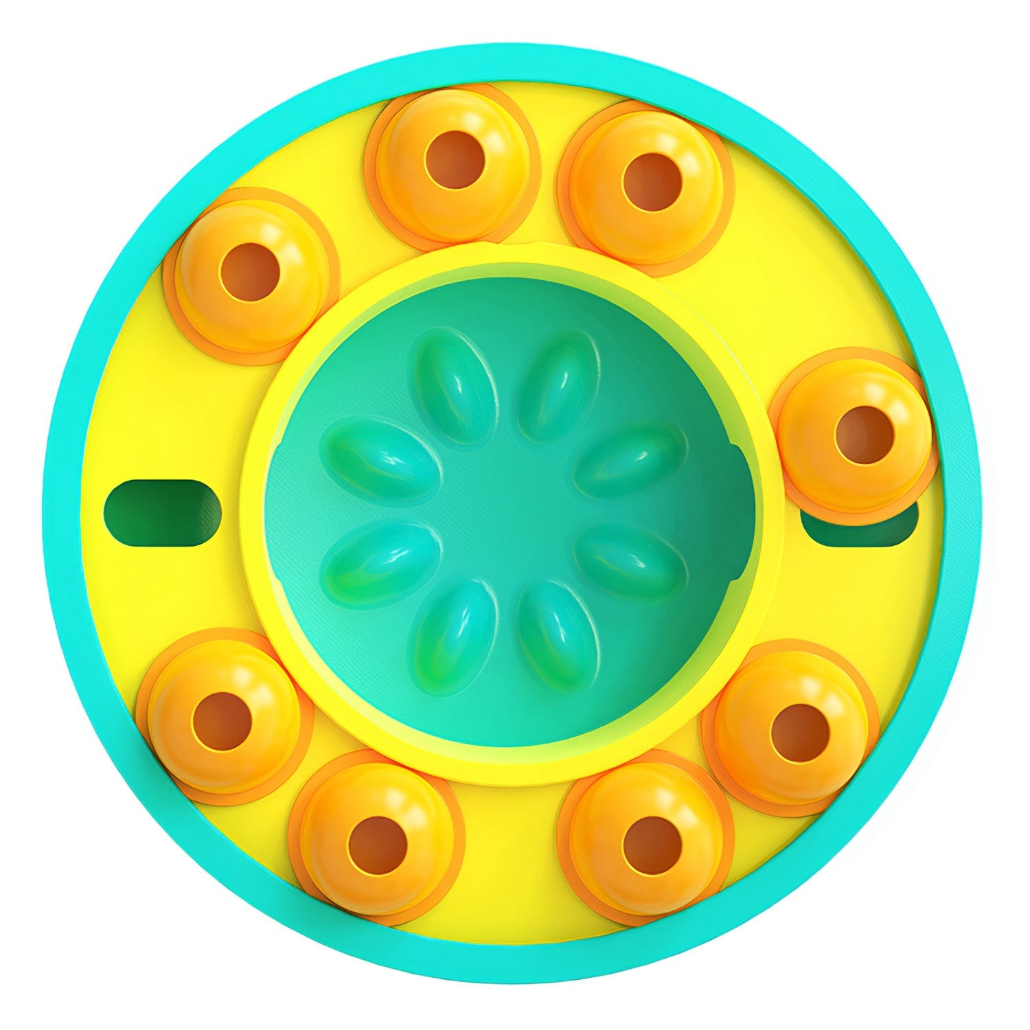 Interactive Dog Puzzle Toy & Slow Feeder - Treat Dispensing for Mental Enrichment & IQ Training - for Small to Large Pets
