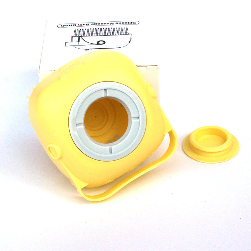 Silicone Dog Bath Massage Gloves Brush Pet Cat Bathroom Cleaning Tool Comb Brush For Dog Can Pour Shampoo Dog Grooming