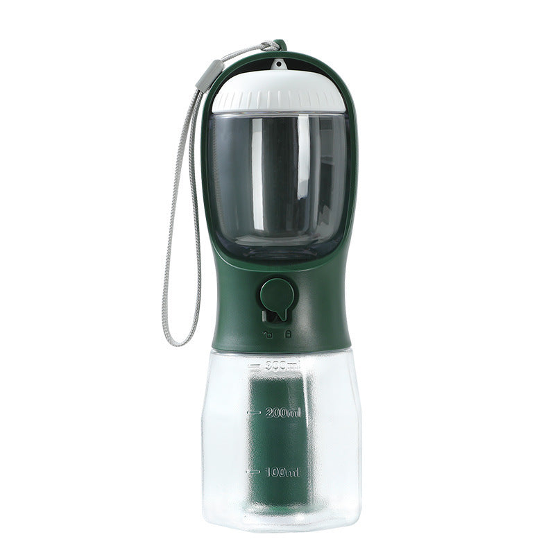 Dog Water Cup Drinking Food Garbage Bag Three-in-one Portable Small Multi-functional Pet Cups