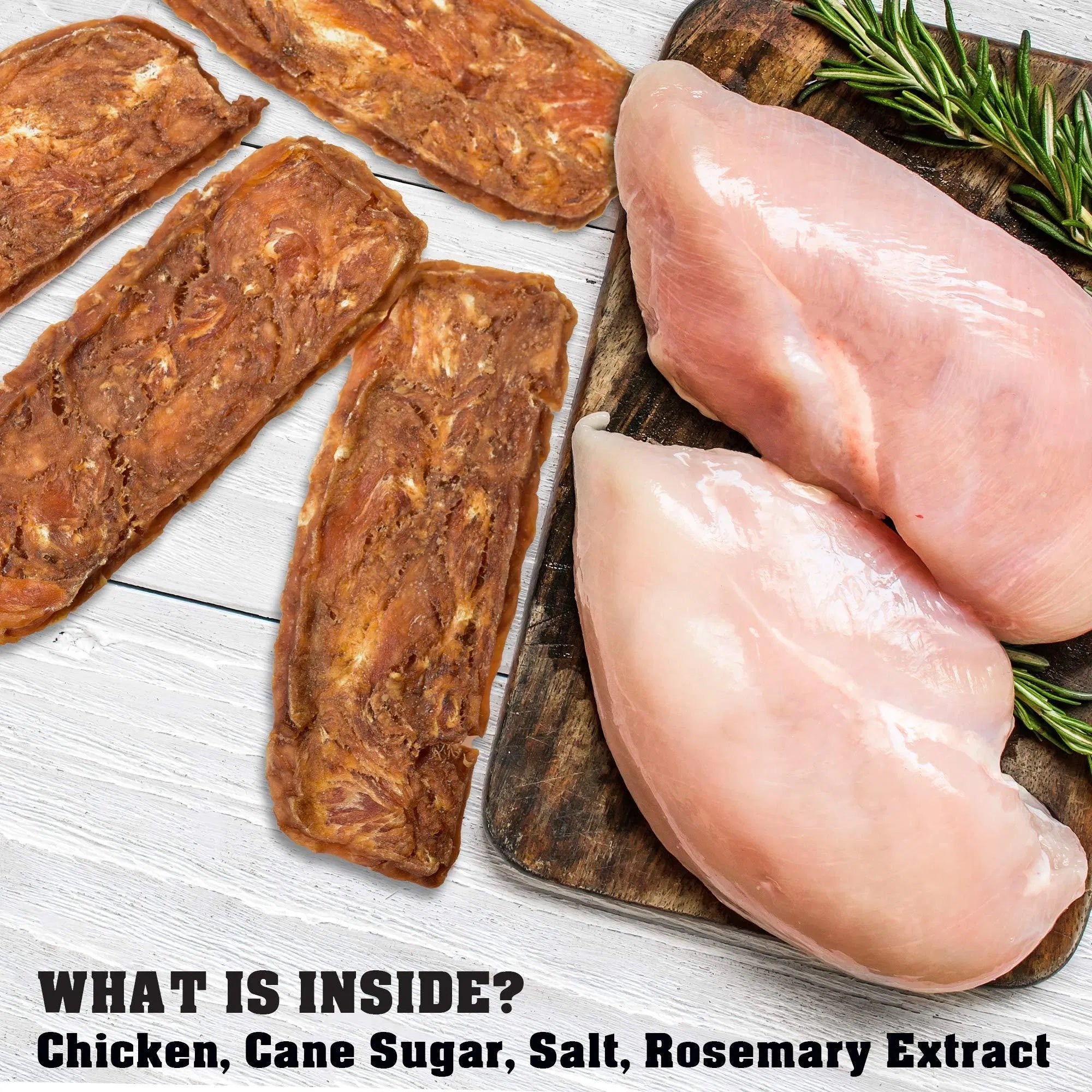 High-Protein Chicken Jerky Dog Treats