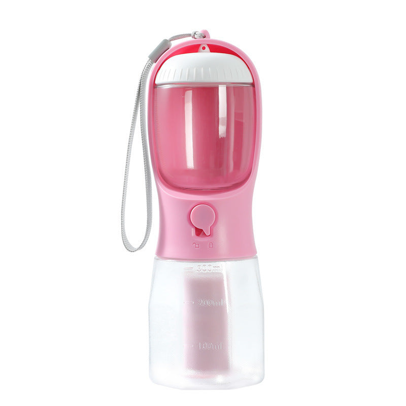 Dog Water Cup Drinking Food Garbage Bag Three-in-one Portable Small Multi-functional Pet Cups