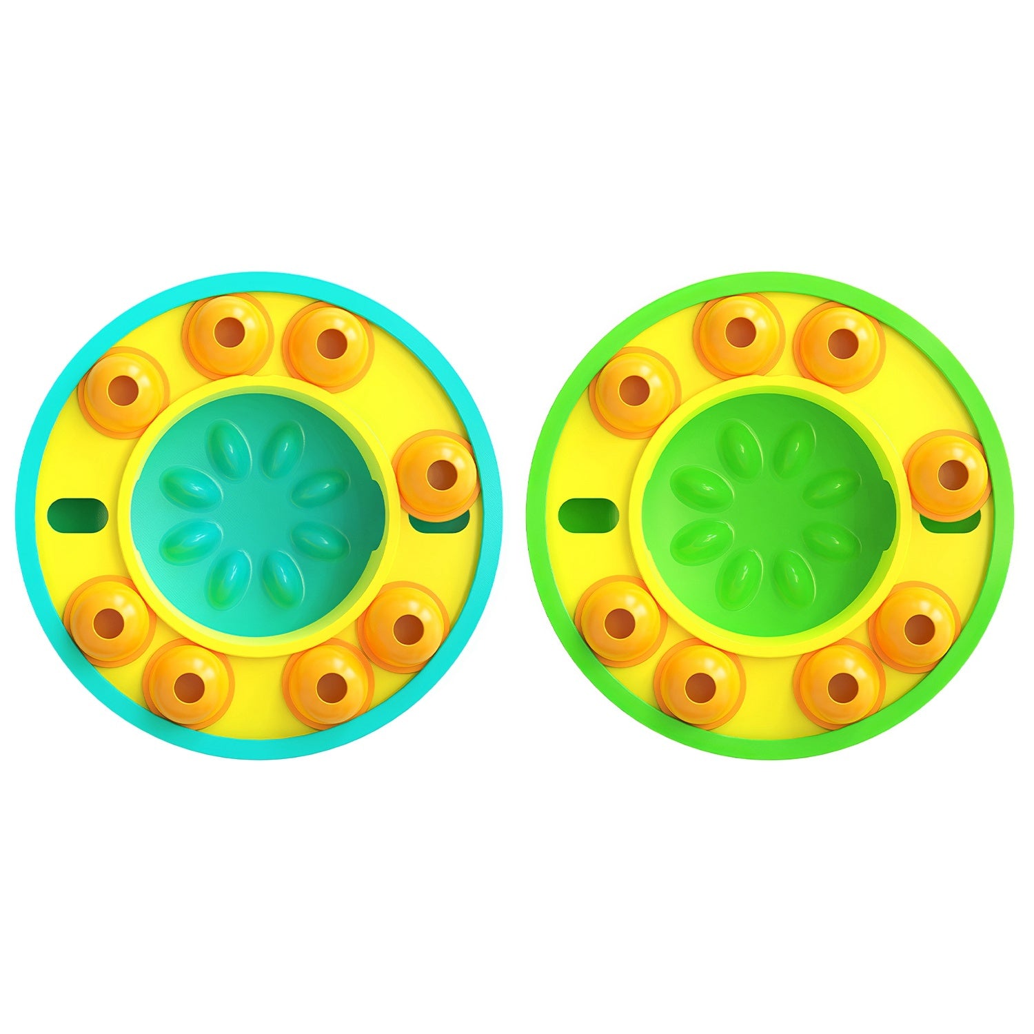 Interactive Dog Puzzle Toy & Slow Feeder - Treat Dispensing for Mental Enrichment & IQ Training - for Small to Large Pets